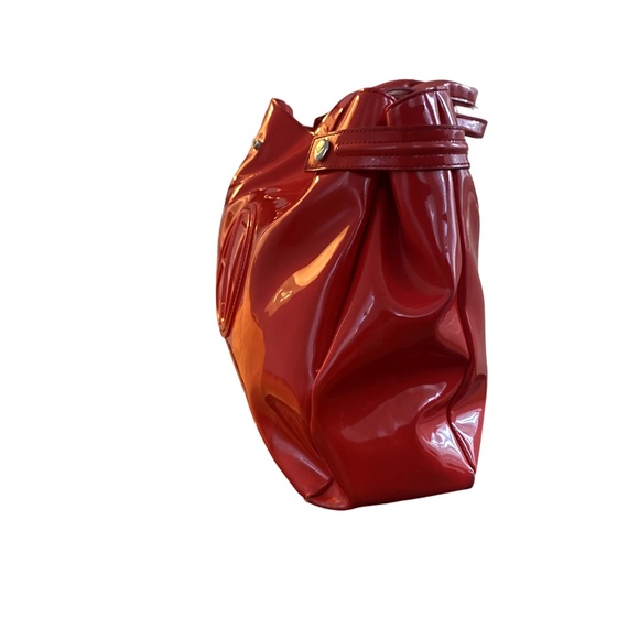 Armani Jeans Red Purse - Picture 4 of 7